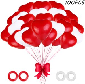 globos de corazones con helio